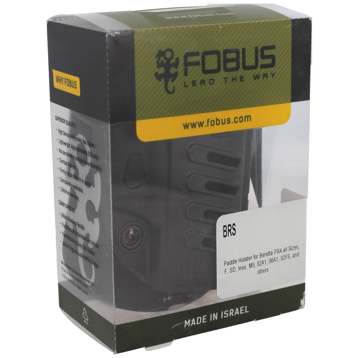 Kabura Fobus BRS do Beretta, SW, FN, Tanfoglio, Taurus, Kimber, Baikal