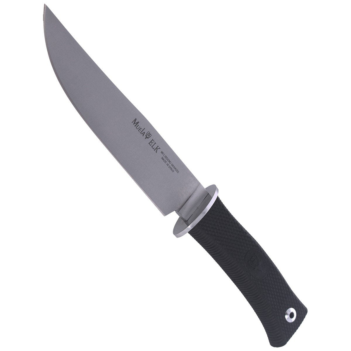 Nóż Muela ELK-14G Black Rubber, Satin X50CrMoV15
