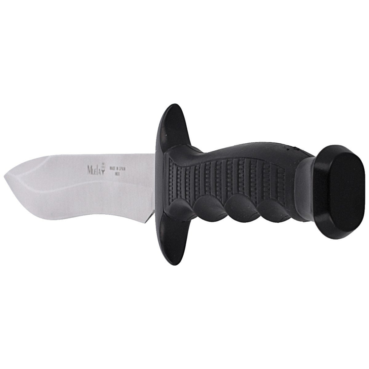 Nóż Muela 85-181 Black Rubber, Satin 420H