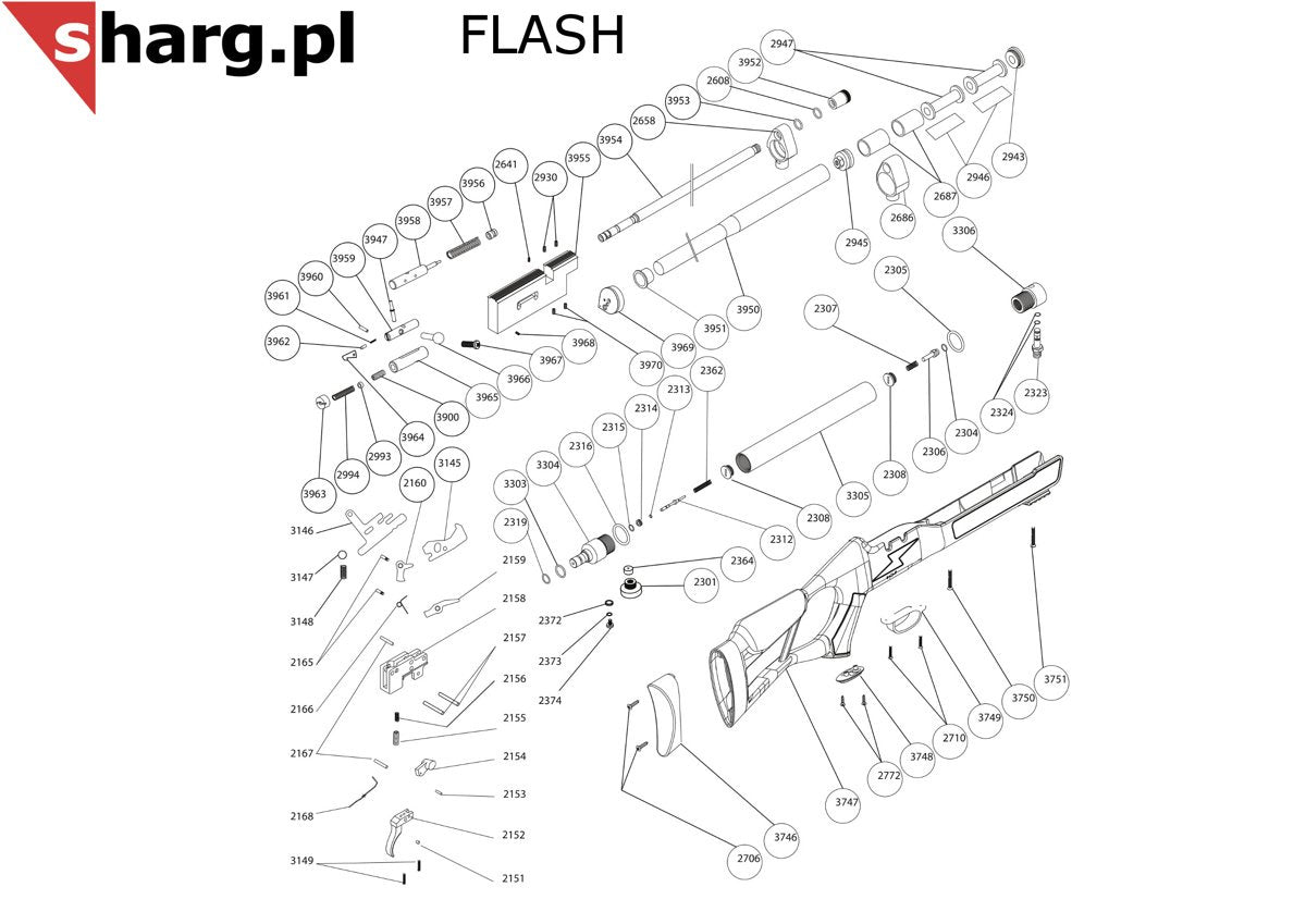 O-Ring 7.66*1.78 wiatrówka Hatsan AT44, Bullboss, Vectis, Predator, Nova, Galatian, FlashPup, Gladius, Hercules, Trophy, Airmax, BT65 (2608)