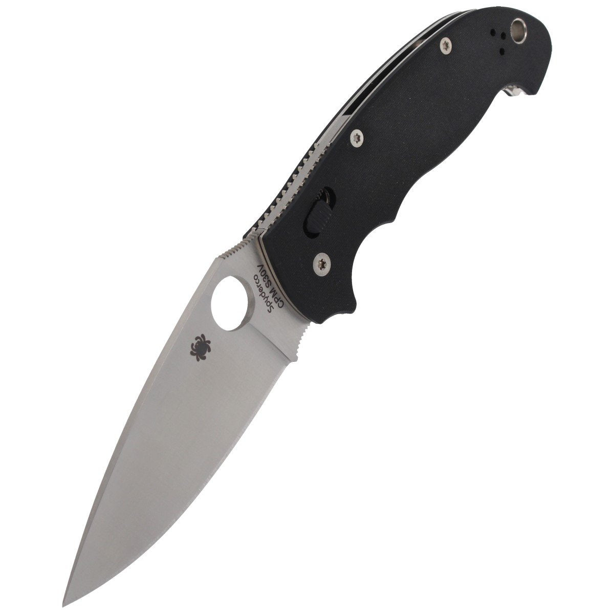 Nóż składany Spyderco Manix 2 XL G-10 Black Plain (C95GP2)