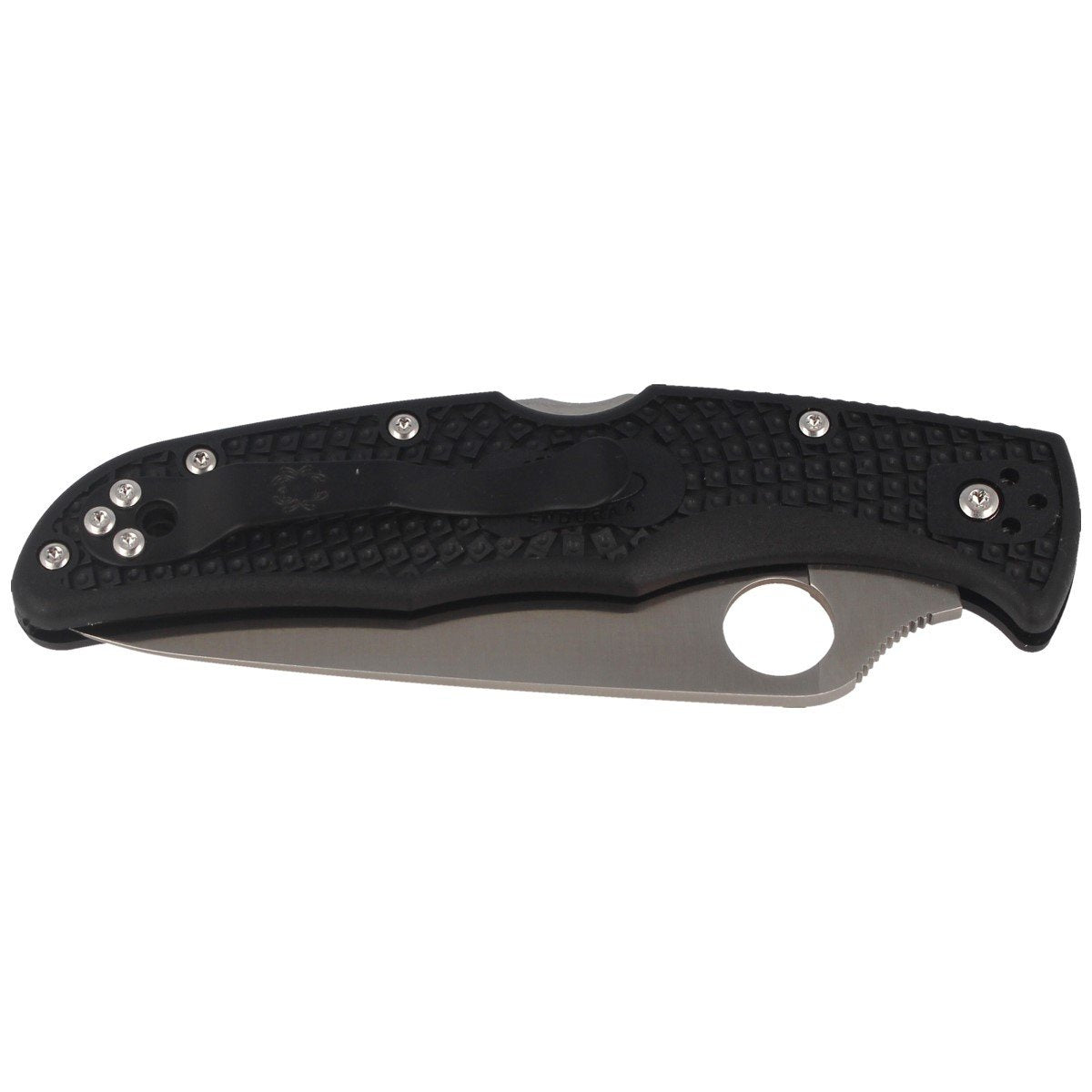 Nóż Spyderco Endura 4 FRN Black Flat Ground Plain (C10FPBK)