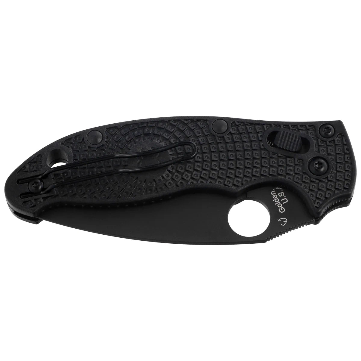 Nóż Spyderco Manix 2 Lightweight Black Blade Plain (C101PBBK2)