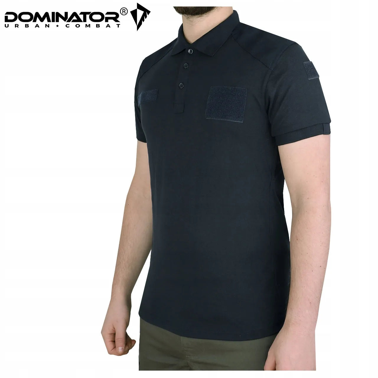 KOSZULKA POLO MĘSKA WOJSKOWA wzorowana na WZ. 304A/MON DOMINATOR Granat S