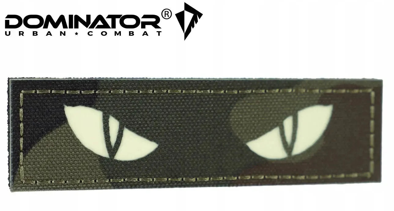 DOMINATOR Naszywka Morale Patch Cat Eyes WZ.93 fluorescencyjna