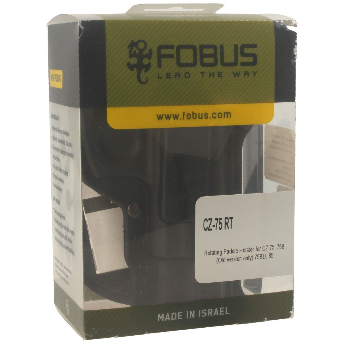 Kabura Fobus CZ 75, 75B (Old mod), 75BD, 85 Prawa (CZ-75 RT) Fobus