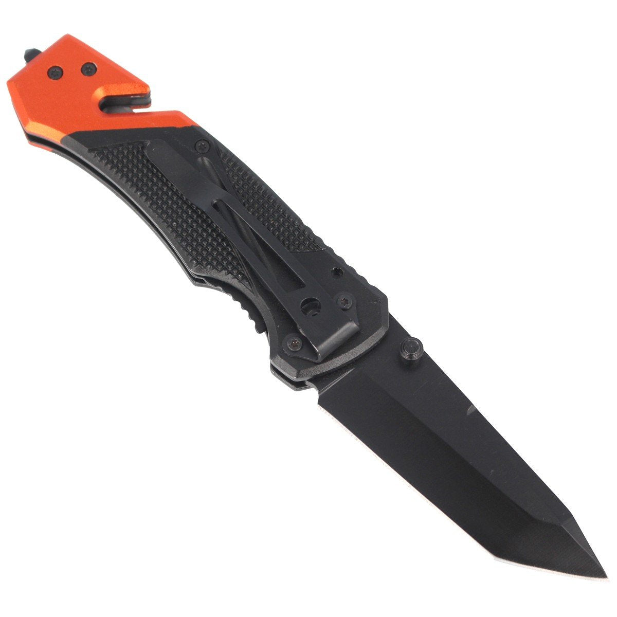 Nóż ratowniczy Herbertz CJH Black/Red Aluminium, Epoxy Coated 420 (203911)