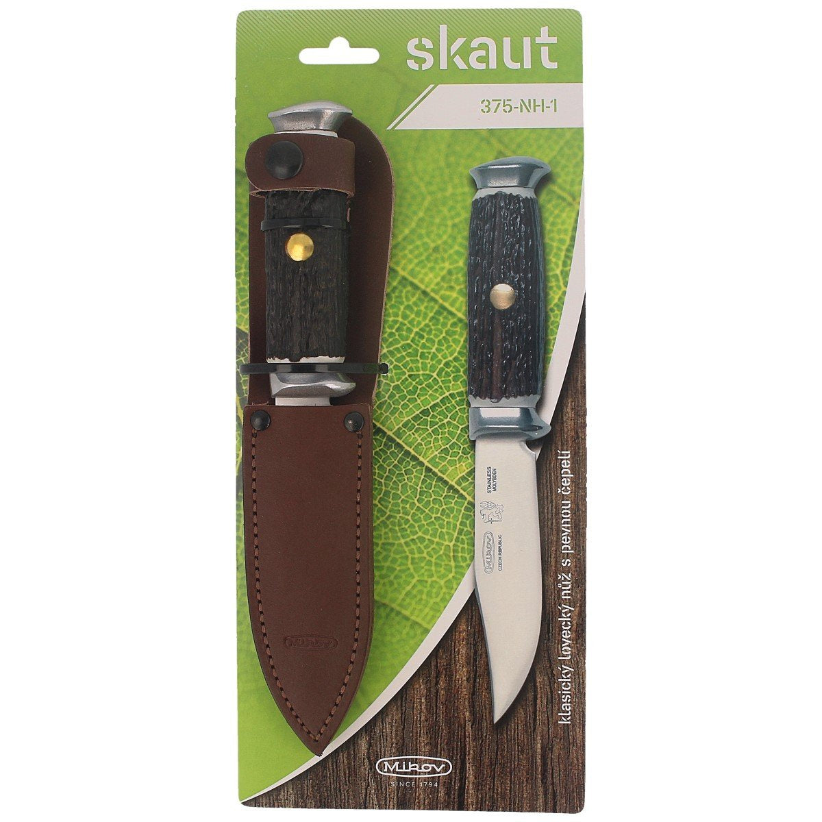 Nóż myśliwski Mikov Skaut Hunting Bowie Knife (375-NH-1)