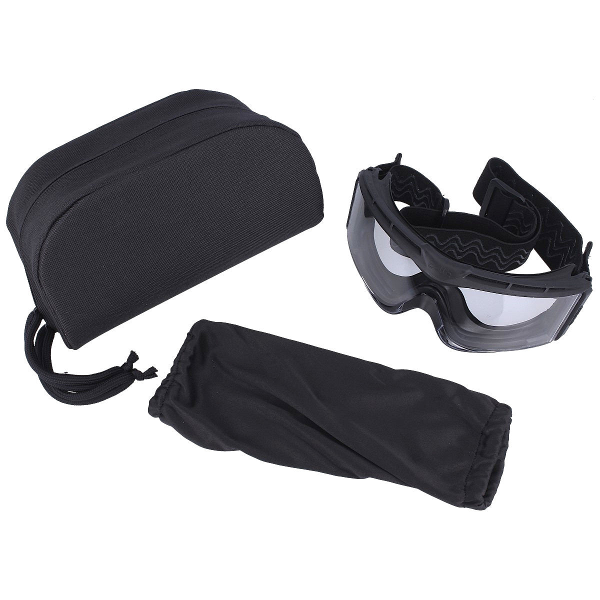 Gogle balistyczne Bolle Tactical X810 Black, Clear Platinium (X810NPSI)