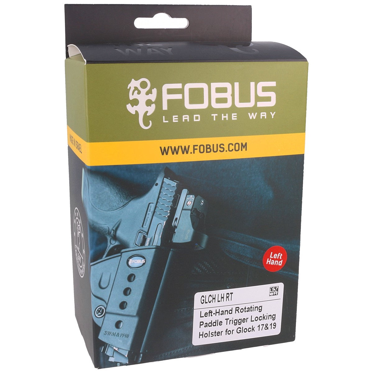 Kabura Fobus GLCH LH RT do Glock 17, 19, 19X, 22, 23, 25, 31, 32, 34, 35, 44, 45 i Emtan Ramon - Lewa