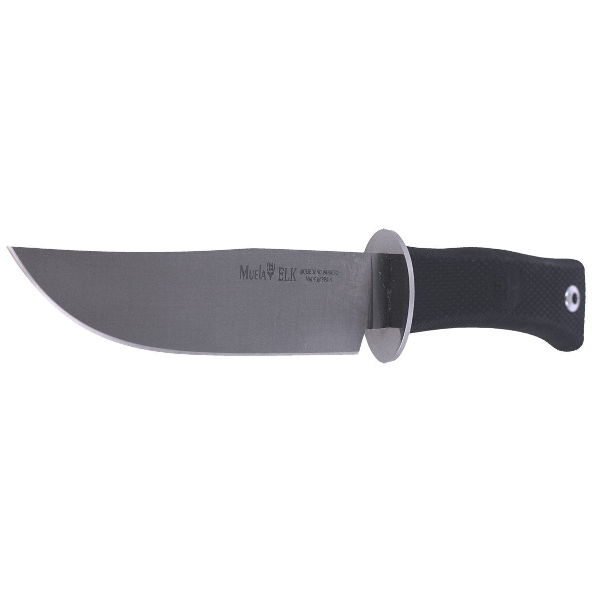 Nóż Muela ELK-14G Black Rubber, Satin X50CrMoV15