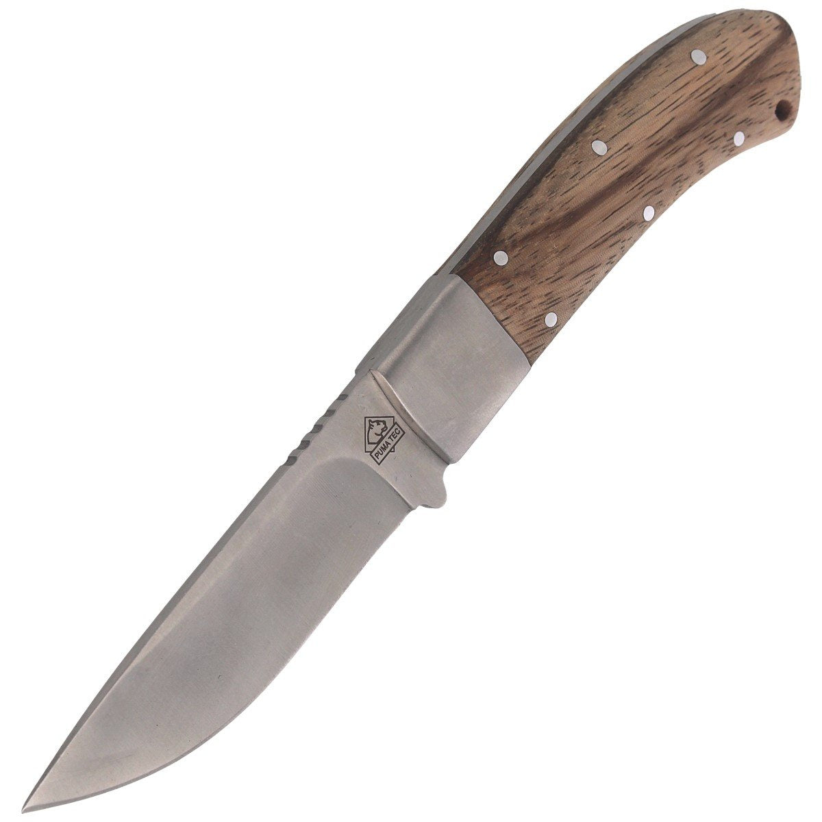 Nóż myśliwski Puma Solingen Zebra Wood, Satin (312609)