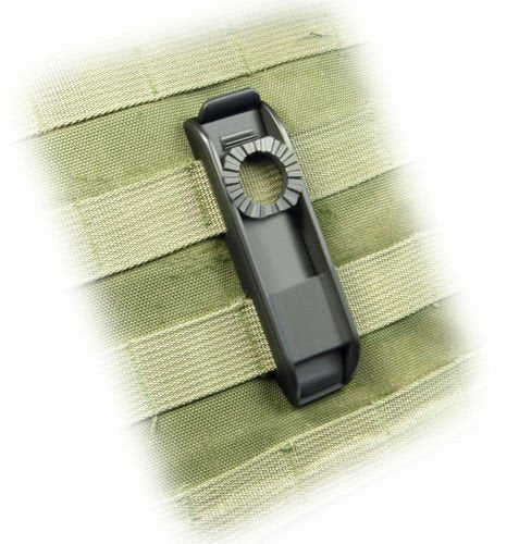 Mocowanie do taśm ESP Roto 360° Single-row MOLLE Clip Black, wsuwane (UBC-04-1 BK)