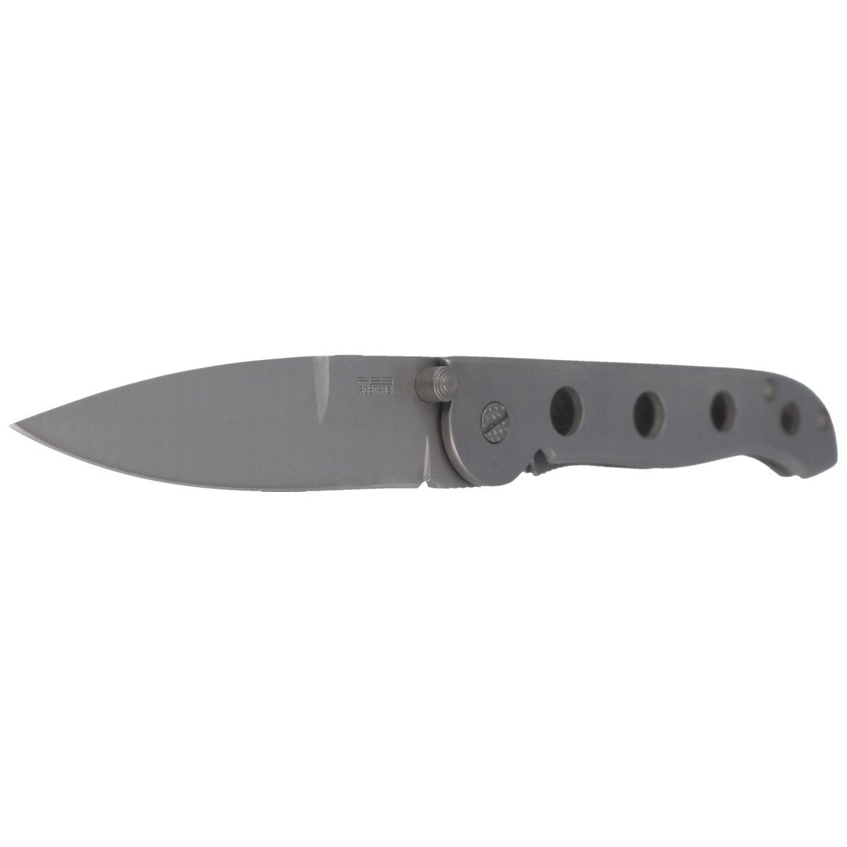 Nóż składany Everts Solingen M16 Type Gray Aluminium Satin AISI 420C (513700)
