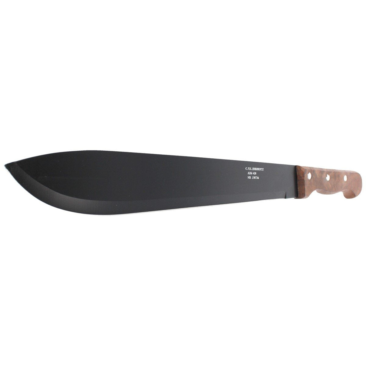 Maczeta Herbertz CJH Heavy Dark Wood, Black 420 (150736)