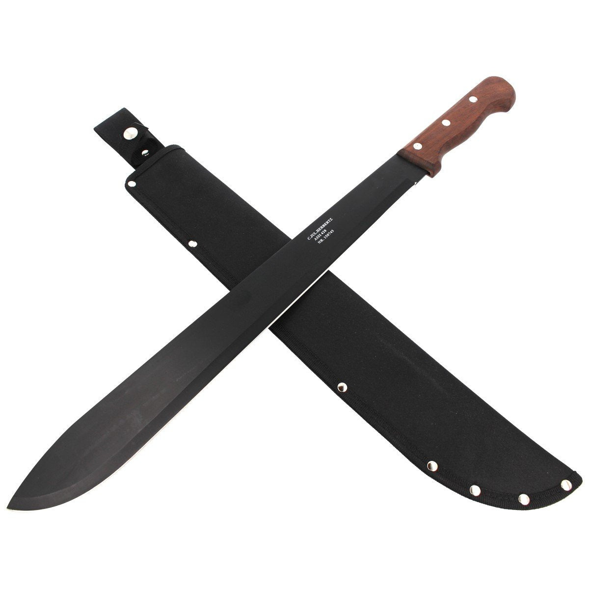 Maczeta Herbertz CJH Heavy Dark Wood, Black 420 (150745 - ART000122)