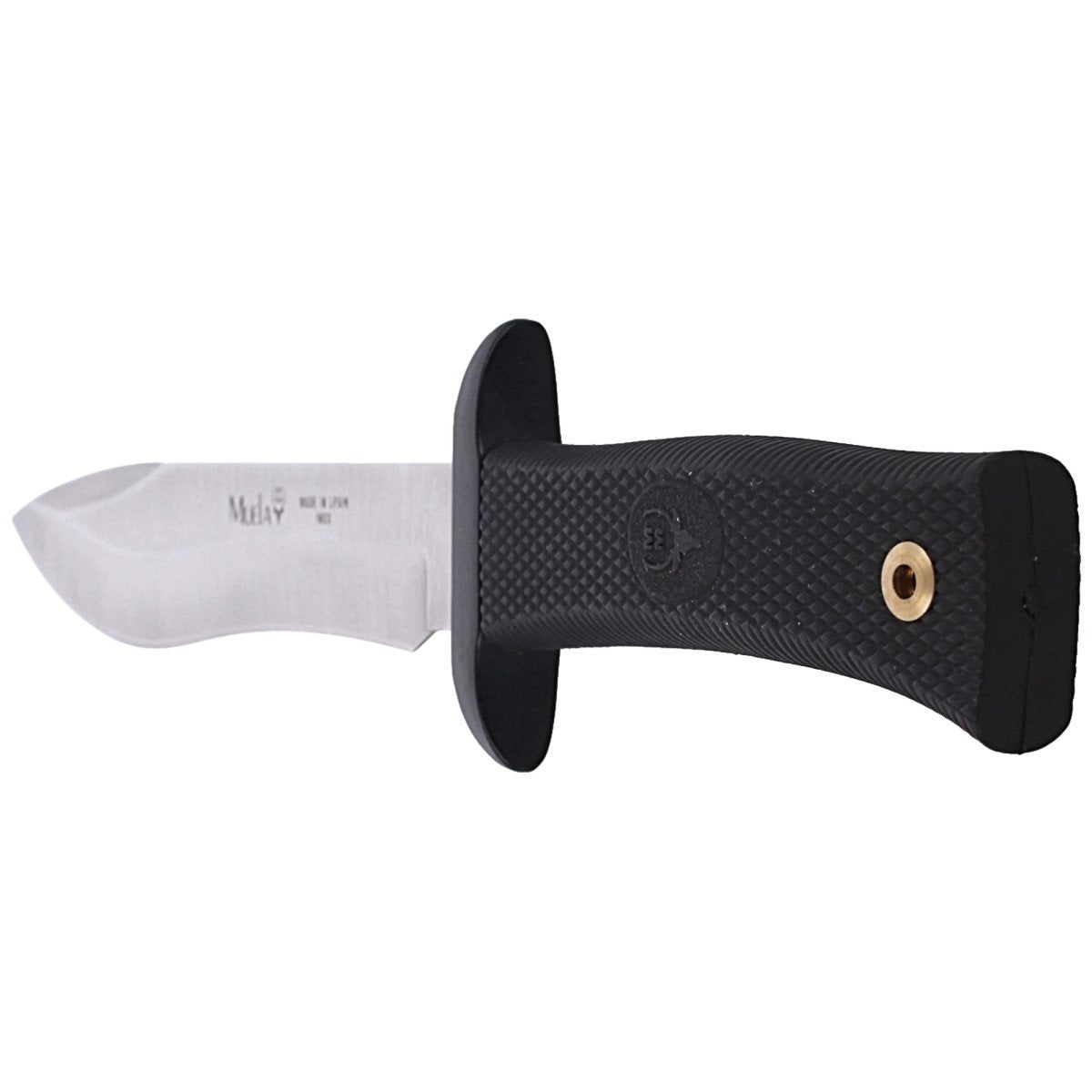 Nóż Muela 55-16 Black Rubber, Satin 420H