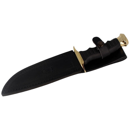 Nóż Muela 85-160 Black Rubber, Satin 420H