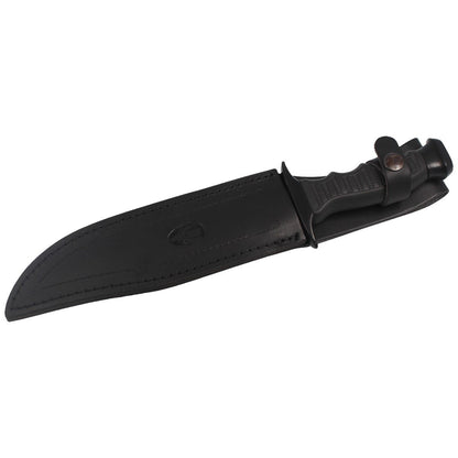 Nóż Muela 85-181 Black Rubber, Satin 420H