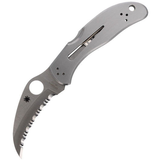 Nóż składany Spyderco Harpy Stainless Steel, Satin Spyderedge VG-10 (C08S)