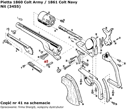 Nit Pietta 1851 Colt Navy (3455)
