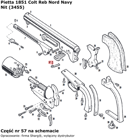 Nit Pietta 1851 Colt Navy (3455)