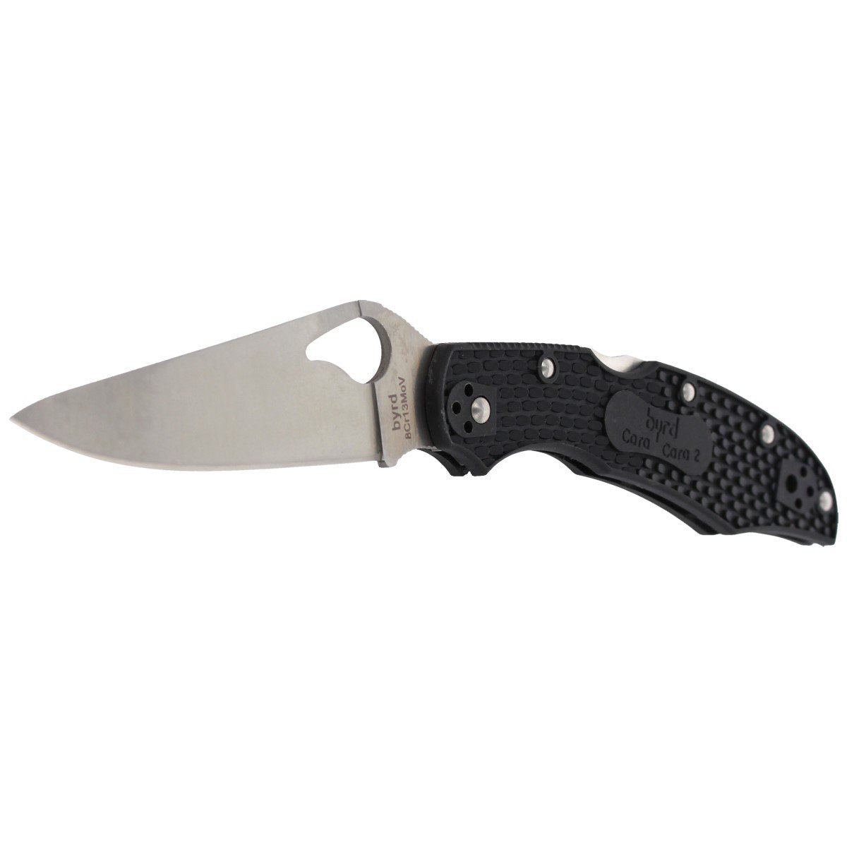 Nóż Spyderco Byrd Cara Cara 2 FRN Black, Plain (BY03PBK2)