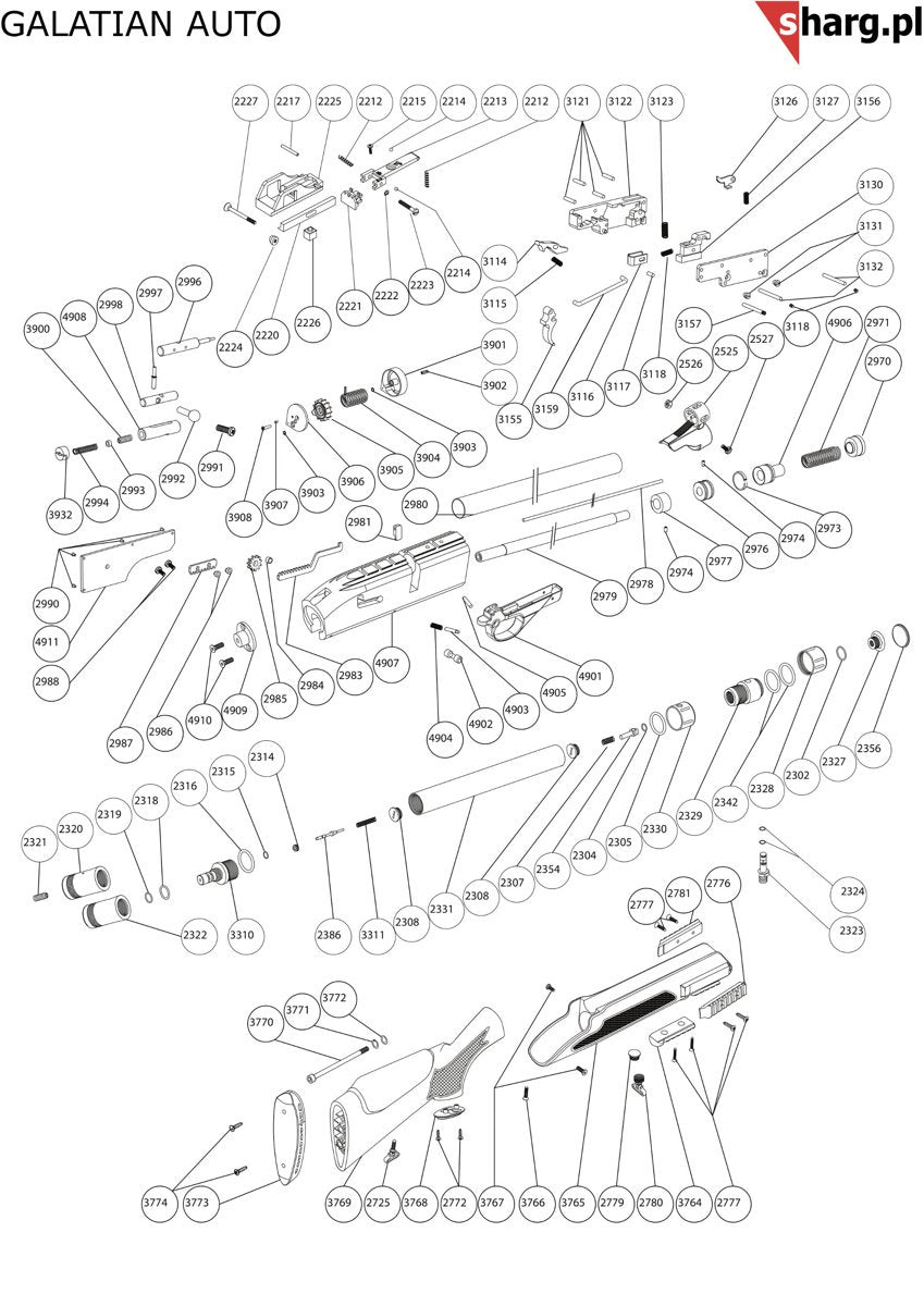 O-Ring 16*2 do wiatrówki Hatsan AT44, BullBoss, Galatian, Gladius, Trophy, Nova Series (2318)