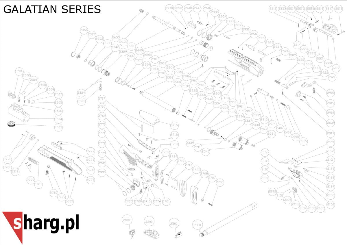 O-Ring 16*2 do wiatrówki Hatsan AT44, BullBoss, Galatian, Gladius, Trophy, Nova Series (2318)