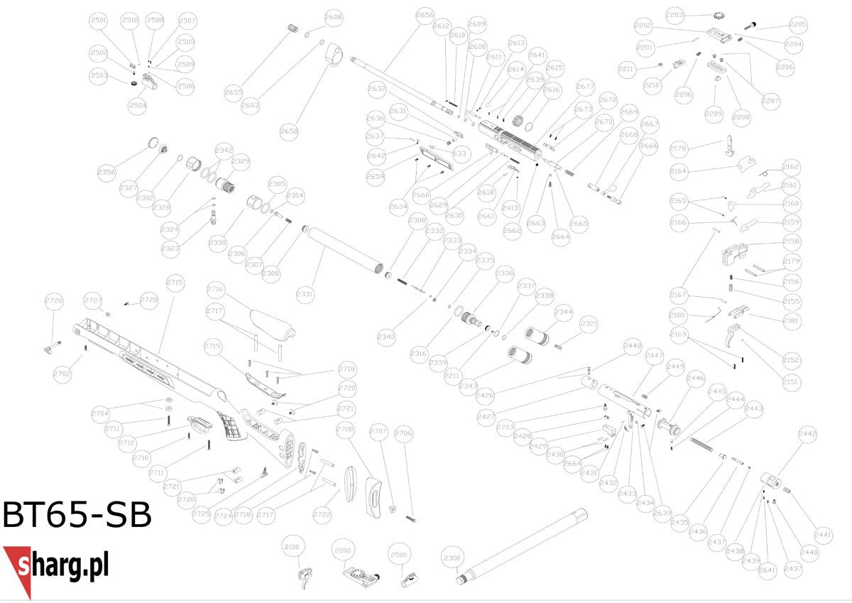 O-Ring 7.66*1.78 wiatrówka Hatsan AT44, Bullboss, Vectis, Predator, Nova, Galatian, FlashPup, Gladius, Hercules, Trophy, Airmax, BT65 (2608)