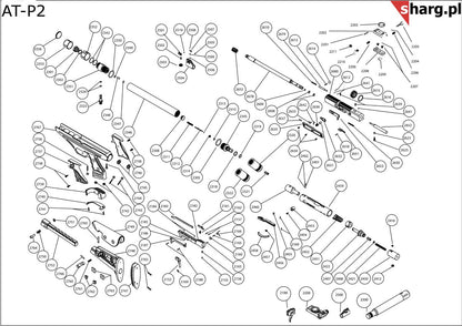 M3*12 zwalniacz magazynka do Hatsan AT44, Airmax, BT65, BullBoss, Gladius, Nova, Trophy (2612)