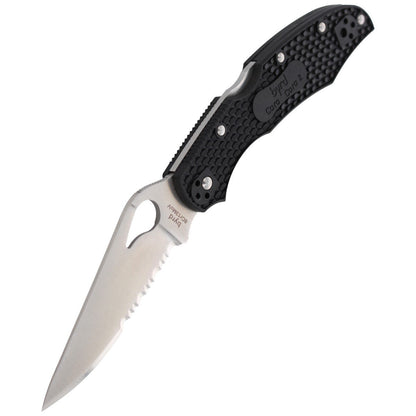 Nóż Spyderco Byrd Cara Cara 2 FRN Black, Combination (BY03PSBK2)