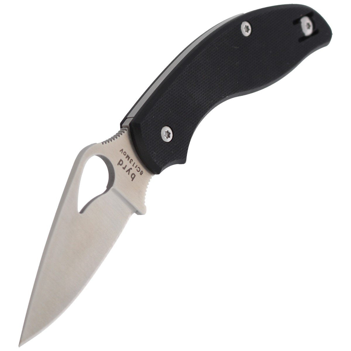 Nóż Spyderco Byrd Tern G-10 Black, Plain (BY23GP)
