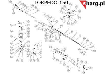 Podkładki dystansowe do kolby Hatsan do MOD 85, MOD 125, Torpedo 150 (753)