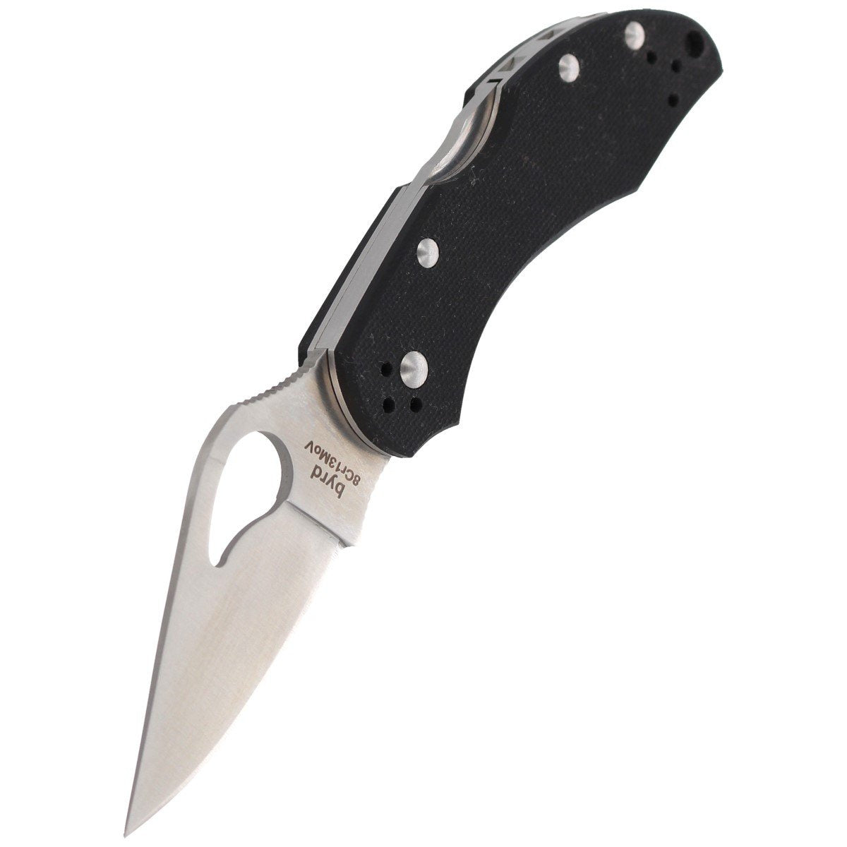 Nóż Spyderco Byrd Robin 2 G-10 Black, Plain (BY10GP2)