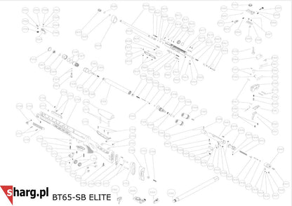 Iglica zaworu do wiatrówki Hatsan BT65, Galatian (2333-9-ST)