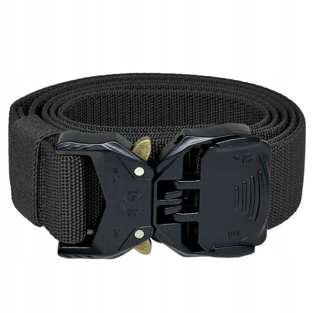Pasek Texar czarny – outdoor, mundur, codzienny użytek