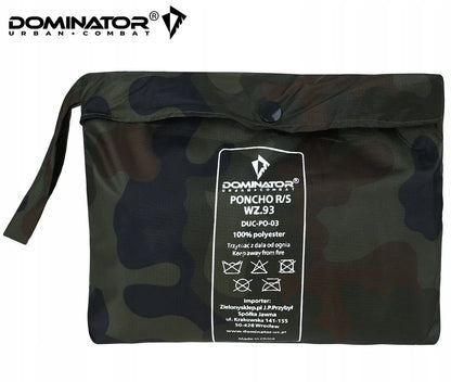 Poncho Dominator r. uniwersalny wielokolorowy
