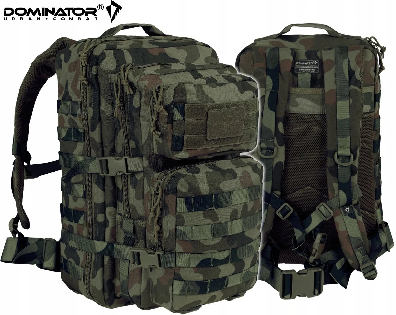 Plecak Dominator Warrior 36 l zielony