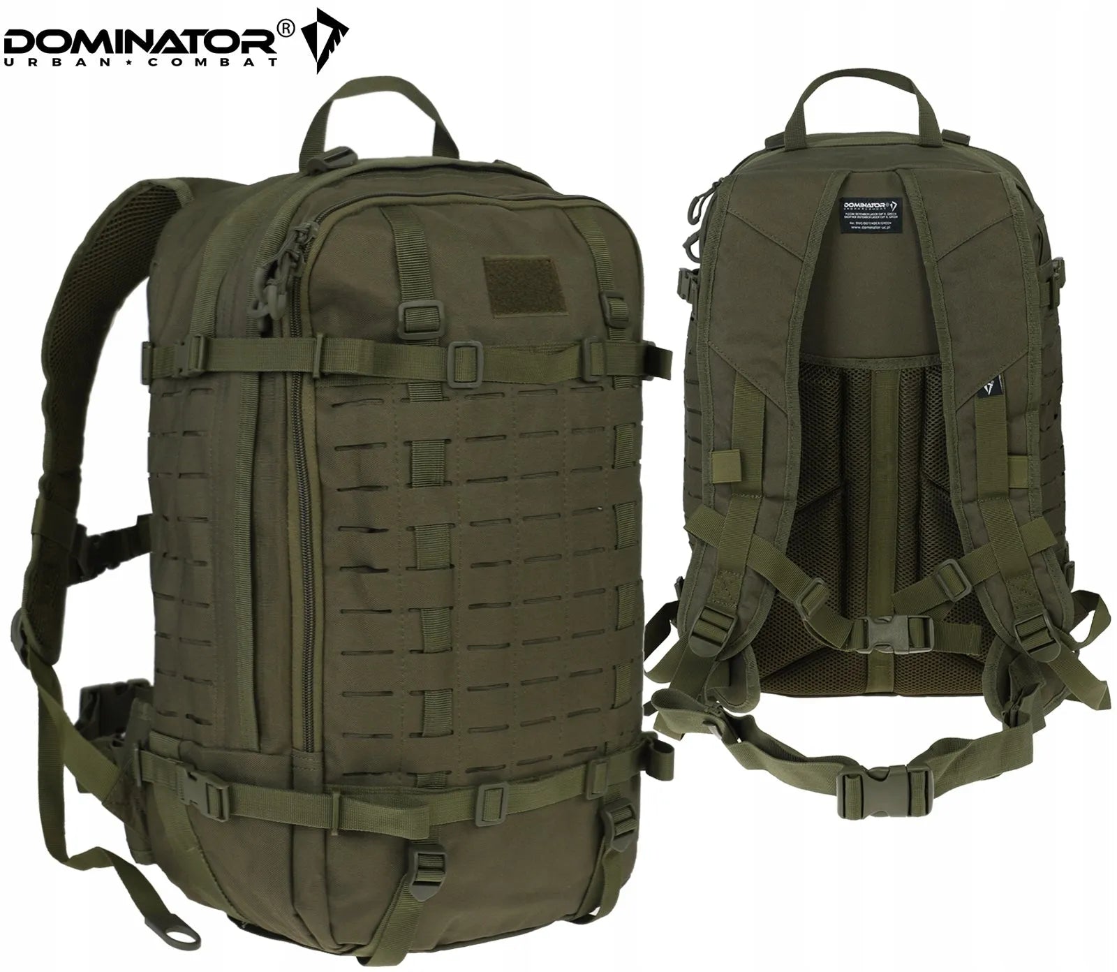 Dominator plecak WOJSKOWY Plecak Taktyczny DEFENDER Oliwkowy 45L