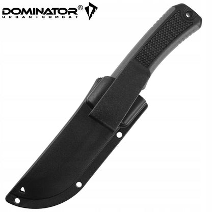 NÓŻ TAKTYCZNY WOJSKOWY MYŚLIWSKI FINKA TURYSTYCZNY SURVIVAL ETUI DOMINATOR
