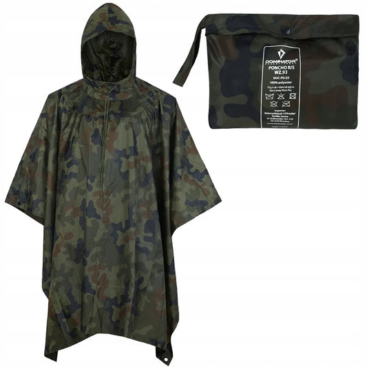 Poncho Dominator r. uniwersalny wielokolorowy