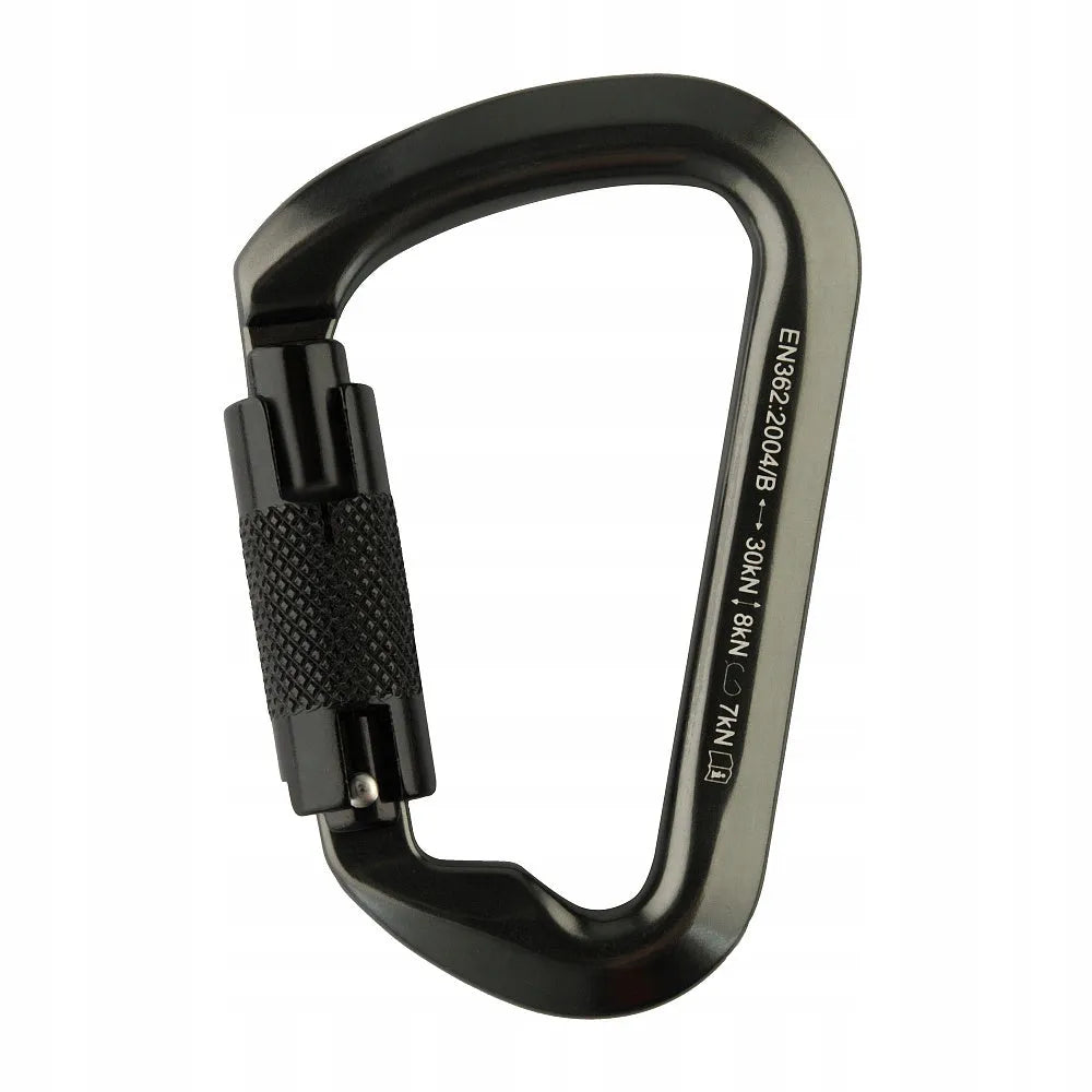 M-tac karabinek 10 cm z sprzęgającym key lock Bk