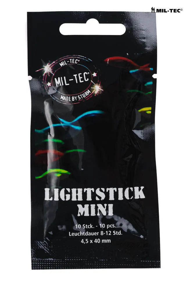 Światła chemiczne Mil-Tec 14931510 Lightstick 10 sztuk czerwone