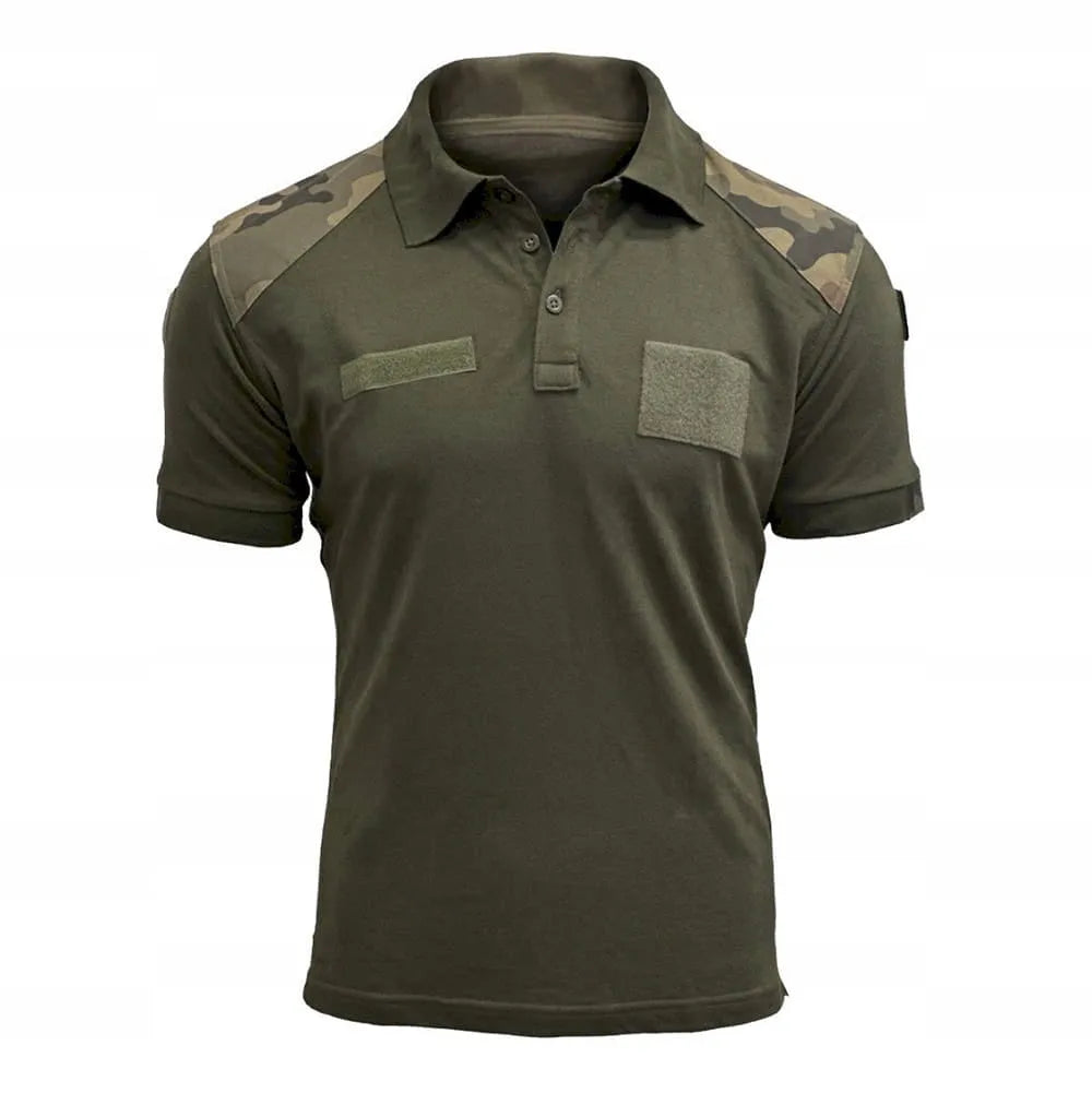 Koszulka Wojskowa Polo Męska Taktyczna Texar WP 304A/MON - Olive S