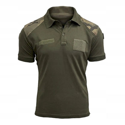 Koszulka Wojskowa Polo Męska Taktyczna Texar WP 304A/MON - Olive S