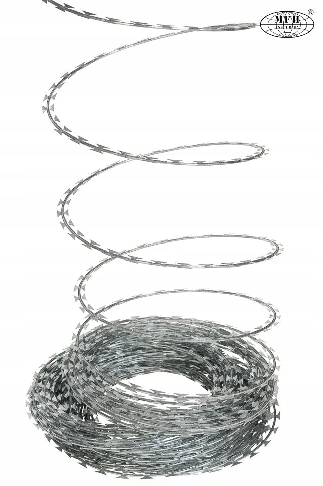 Drut kolczasty ocynkowany MFH 50 m x 30 mm