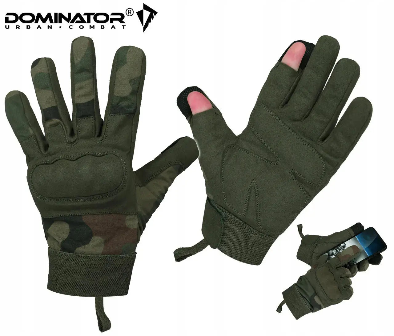 Rękawice Taktyczne CQB Dominator® – WZ.93 Panter r.S