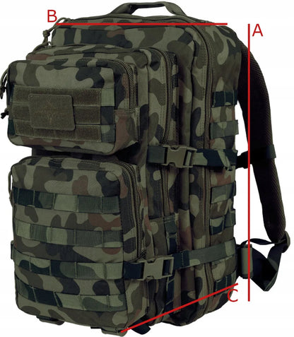 Plecak Dominator Warrior 36 l zielony