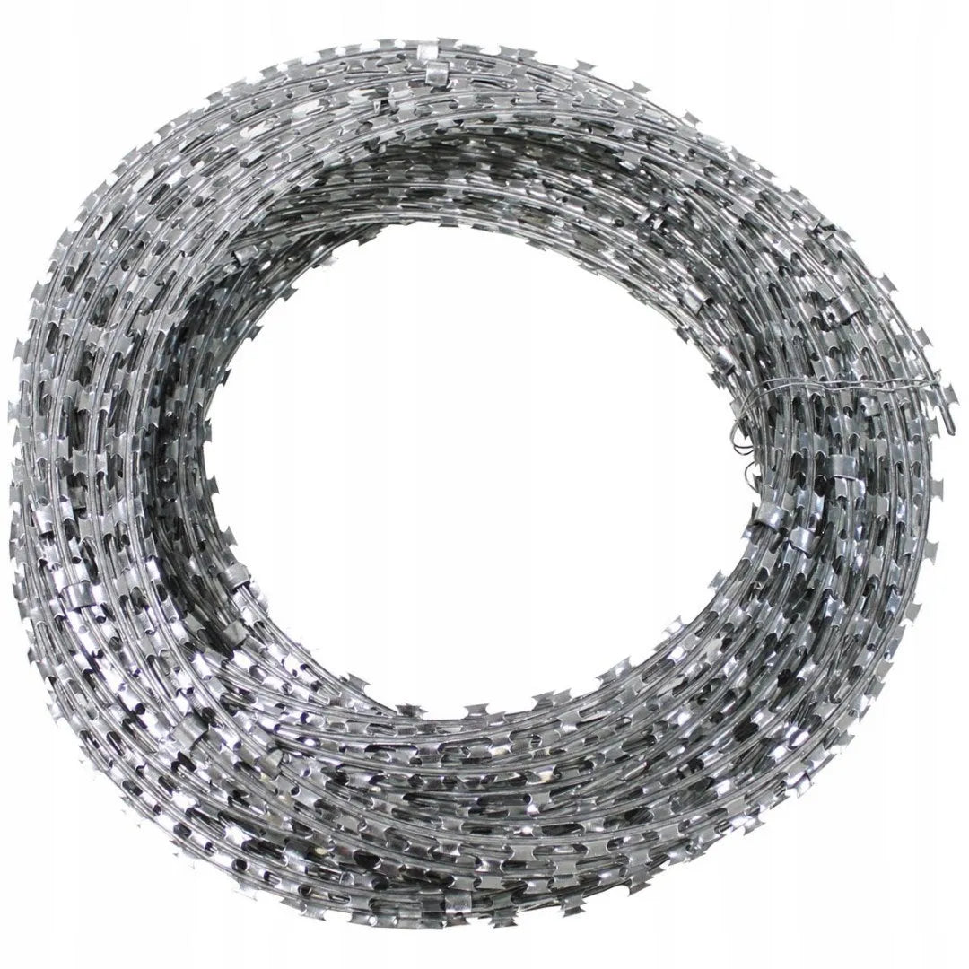 Drut kolczasty ocynkowany MFH 50 m x 30 mm